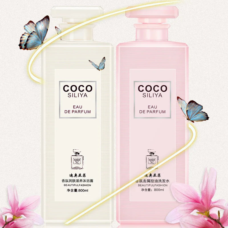 COCO Light Fragrance Repair Anti-dandruff Moisturizing Shampoo Pomade Body Wash Fresh fragrance