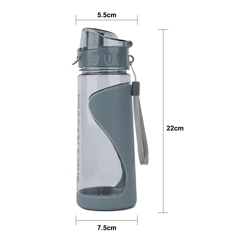 Sports Water Bottles Gym Leak-proof Drop-proof Portable Shaker Mug Outdoor Travel Kettle Plastic Drink Water Cup BPA Free